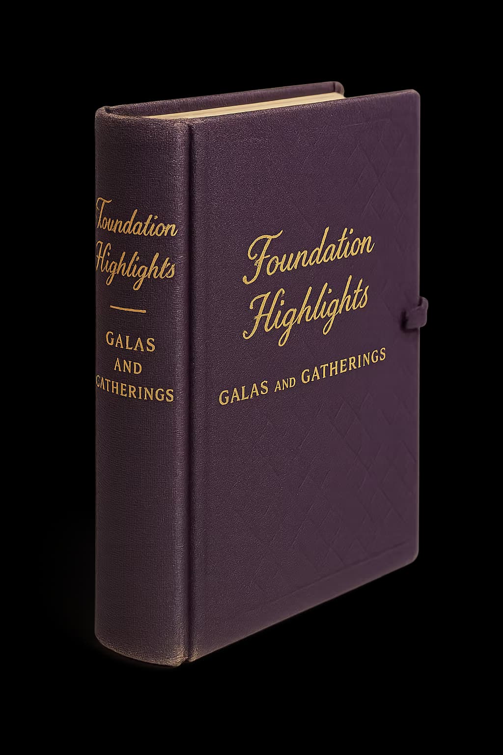 Foundation Highlights scrapbook